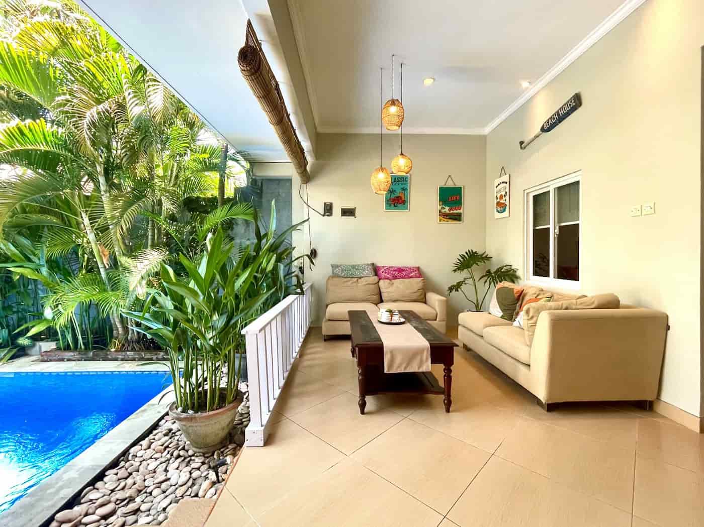 Salon villa Bali